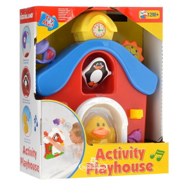 Игрушка для ванной Дом 25 см Kiddieland (Киддилэнд)