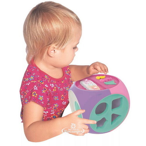 Развивающая игрушка Мультикуб Минни Маус 36 см со светом и звуком Kiddieland