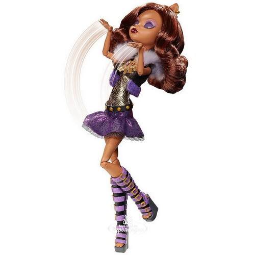 Кукла Клодин Вульф Она живая 26 см движение звук (Monster High) Mattel