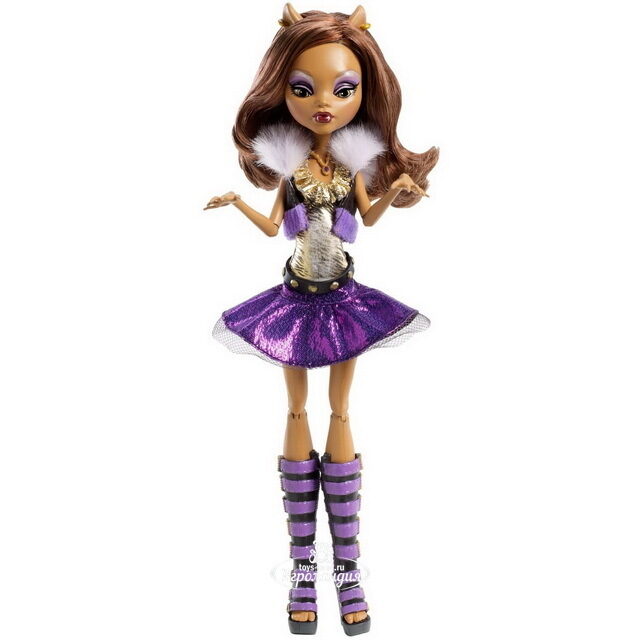 Кукла Клодин Вульф Она живая 26 см движение звук (Monster High) Mattel