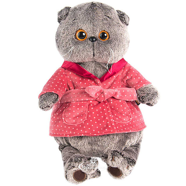 Мягкая игрушка Кот Басик в халате 30 см Budi Basa (Буди Баса)