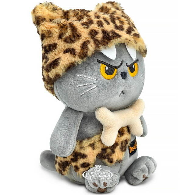 Мягкая игрушка Кот Басик - Дикий предок 16 см, коллекция Эмоции Budi Basa