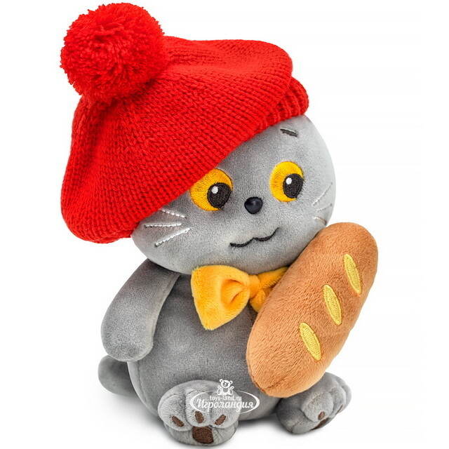 Мягкая игрушка Кот Басик - Бонжур 16 см, коллекция Эмоции Budi Basa