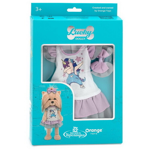 Набор одежды для Собачки Lucky Doggy: Юникорн дэб Orange Toys