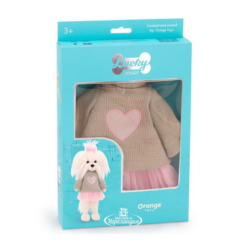 Набор одежды для Собачки Lucky Doggy: Розовое сердце Orange Toys
