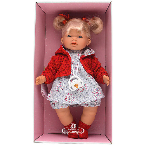 Кукла Изабелла 33 см говорящая Llorens