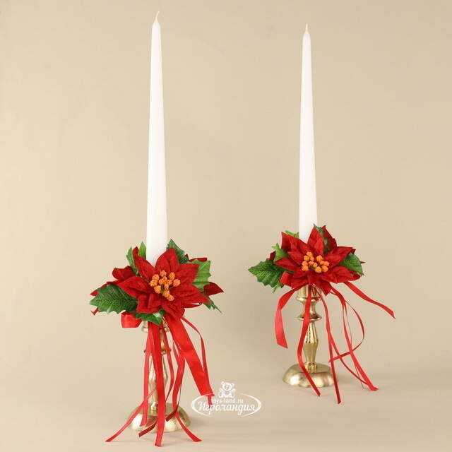 Металлический подсвечник на 1 свечу Aureo Chezano 13 см Koopman