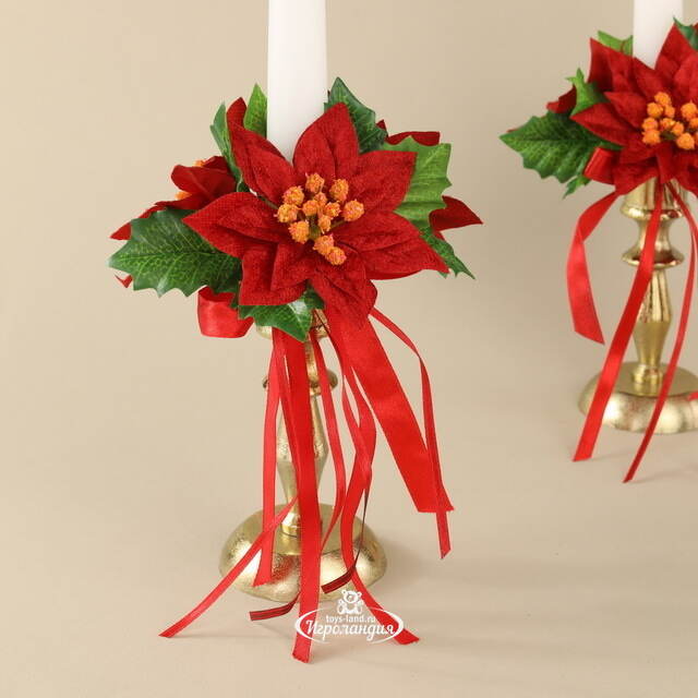 Металлический подсвечник на 1 свечу Aureo Chezano 13 см Koopman