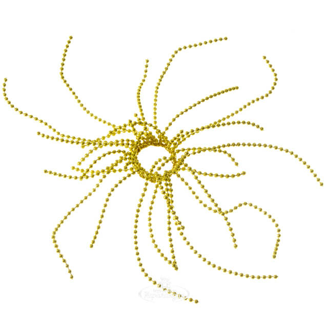 Украшение для свечи Ар-Деко золотой Swerox