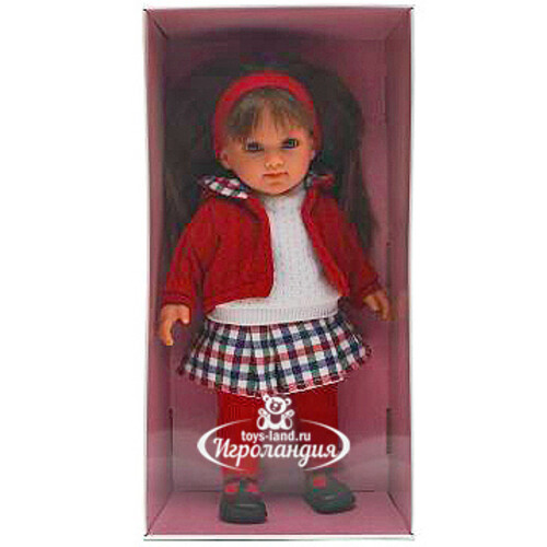 Кукла Елена 35 см брюнетка Llorens