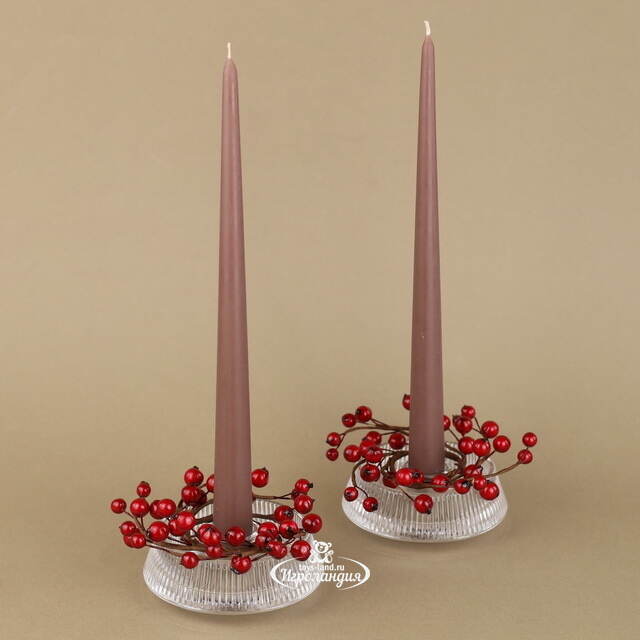 Венок для свечи Ягодный Десерт 9 см Swerox