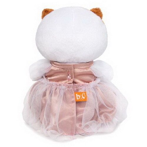 Мягкая игрушка Кошечка Лили Baby в платье с леденцом 20 см Budi Basa