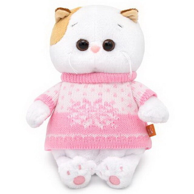 Мягкая игрушка Кошечка Лили Baby в свитере 20 см купить в