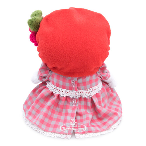 Мягкая игрушка Кошечка Лили Baby в красной шапочке 20 см Budi Basa