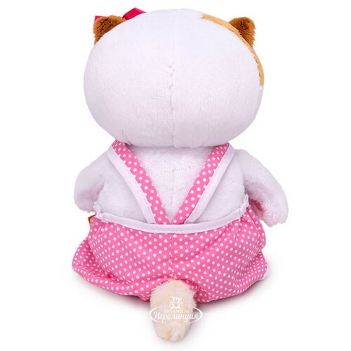 Мягкая игрушка Кошечка Лили Baby в розовом песочнике 20 см Budi Basa