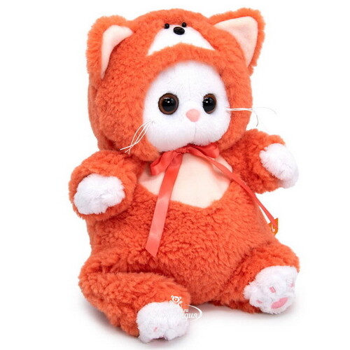 Мягкая игрушка Кошечка Лили Baby в костюмчике Лисичка 20 см Budi Basa