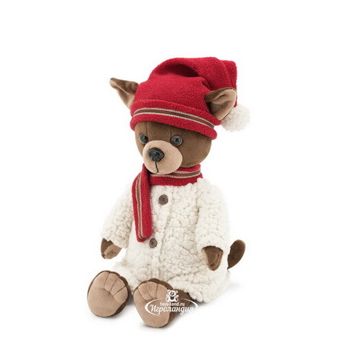 Мягкая игрушка Собака Lucky Kiki: Зимняя Сказка 25 см Orange Toys