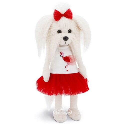 Мягкая игрушка Собака Lucky Mimi: Любовь и Фламинго 25 см Orange Toys