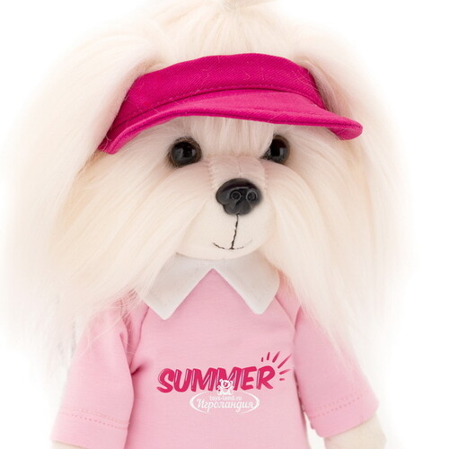 Мягкая игрушка на каркасе Собака Lucky Mimi: Summer 25 см Orange Toys