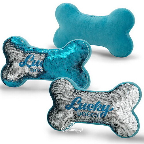 Мягкая игрушка-подушка Lucky Doggy: Косточка 25 см Orange Toys