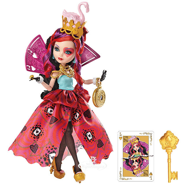 Кукла Лиззи Хартс Дорога в Страну Чудес 26 см (Ever After High) Mattel