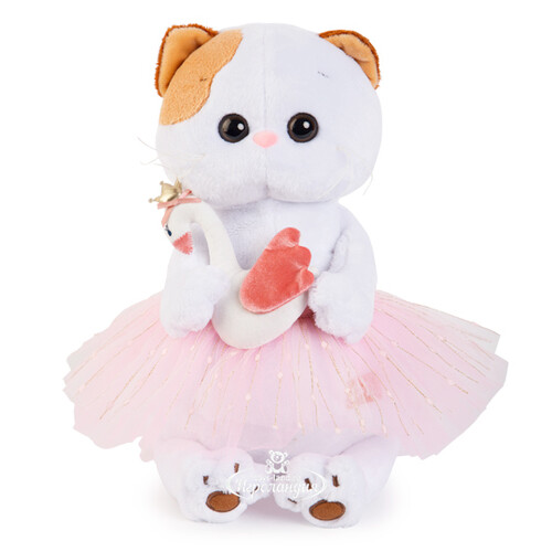 Мягкая игрушка Кошечка Лили - балерина с лебедем 24 см купить в  интернет-магазине Игроландия toys-land.ru, LK24-006, цена: 1660 ₽