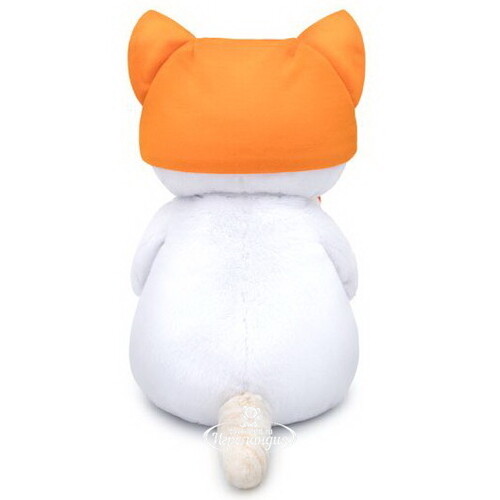 Мягкая игрушка Кошечка Лили в шапке-лисичка 27 см Budi Basa