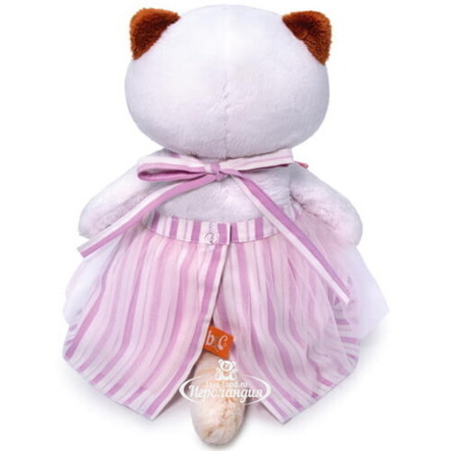 Мягкая игрушка Кошечка Лили в платье с бабочками 27 см Budi Basa