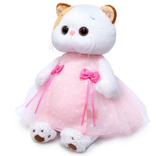 Мягкая игрушка Кошечка Лили в розовом платье 27 см Budi Basa