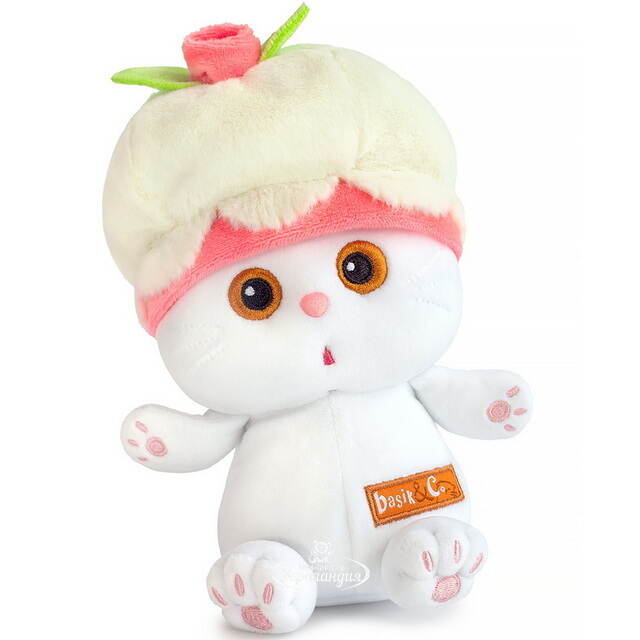 Мягкая игрушка Кошечка Лили - Лакомка 15 см, коллекция Эмоции Budi Basa