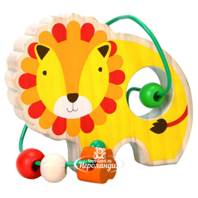 Лабиринт Лев с бусинами, дерево Lucy and Leo