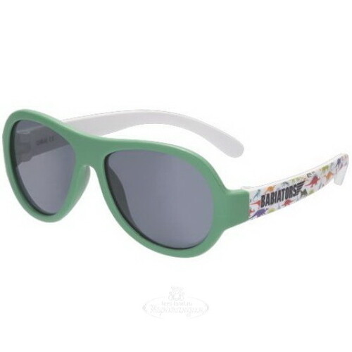 Детские солнцезащитные очки Babiators Limited Edition Aviator. Дино-мит, 3-5 лет Babiators