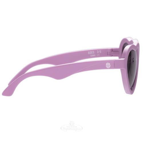 Детские солнцезащитные очки Babiators Hearts Я розовею от тебя, 0-2 лет, розовые Babiators