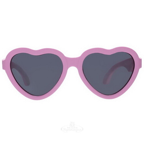 Детские солнцезащитные очки Babiators Hearts Я розовею от тебя, 3-5 лет, розовые Babiators