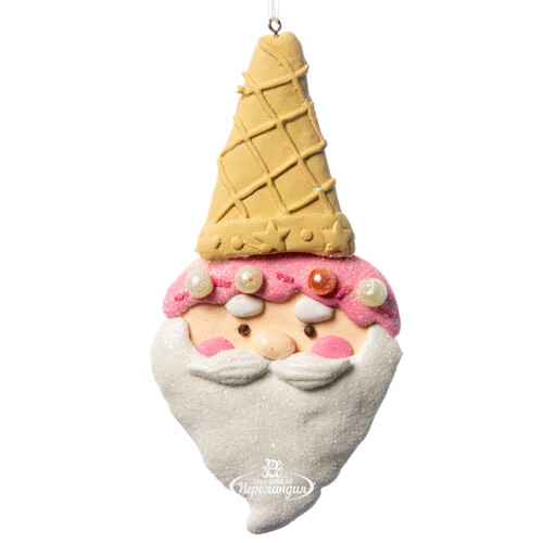 Елочная игрушка Мороженое Санта 14 см Forest Market