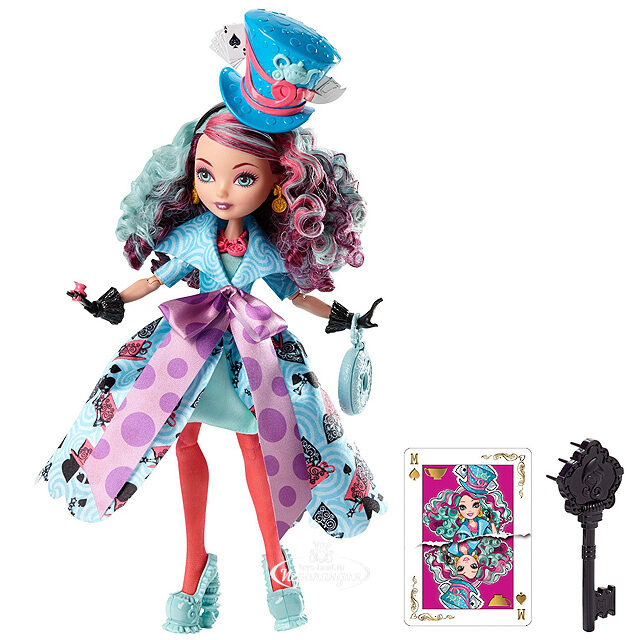 Кукла Меделин Хеттер Дорога в Страну Чудес 26 см (Ever After High) Mattel