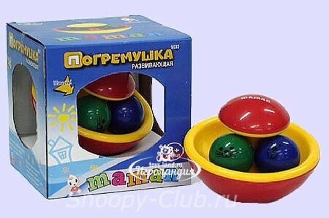 Погремушка "Неваляшка" MAMAN (Маман)