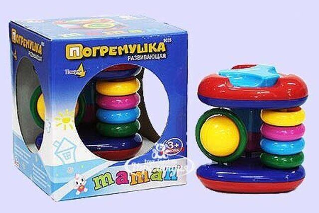 Погремушка с зеркальцем MAMAN (Маман)