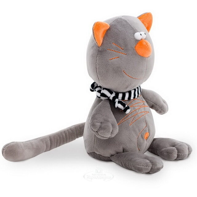 Мягкая игрушка Кот Батон 20 см, серый Orange Exclusive Orange Toys