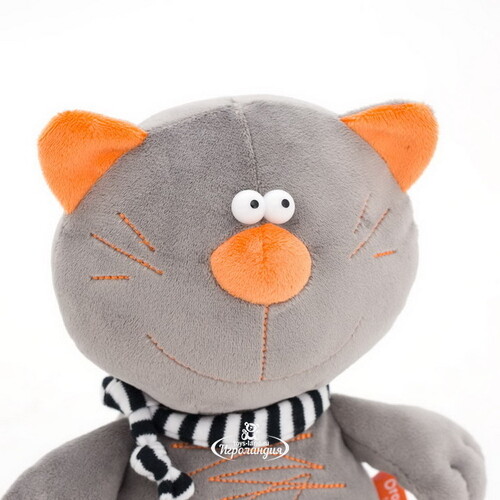 Мягкая игрушка Кот Батон 20 см, серый Orange Exclusive Orange Toys