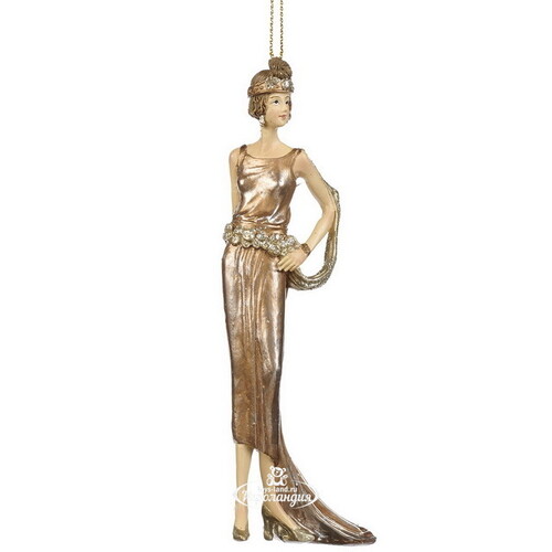 Елочная игрушка Леди Венеция - Il Grande Gatsby 15 см, подвеска Goodwill