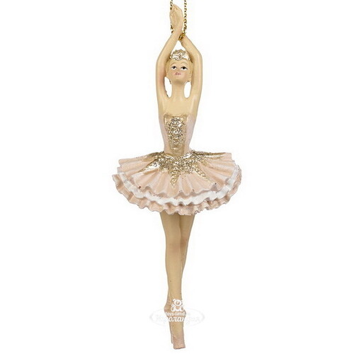 Елочная игрушка Балерина Чарманди - Утонченное Па 12 см, подвеска Goodwill