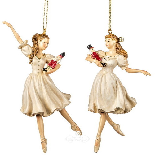 Елочная игрушка Балерина Клара - Сновидения Щелкунчика 14 см, подвеска Goodwill
