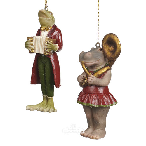 Елочная игрушка Мадам Глория - Musical Parade 11 см, подвеска Goodwill
