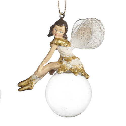 Елочная игрушка Фея Вантелиена на мыльном пузыре 9 см, подвеска Goodwill