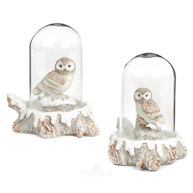 Декоративная фигурка Мудрая Сова Аврора 13 см Goodwill