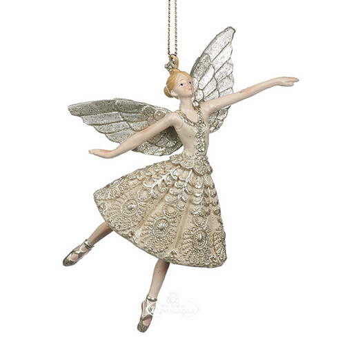 Елочная игрушка Ангел Катрисса - Prima Ballerina 12 см, подвеска Goodwill