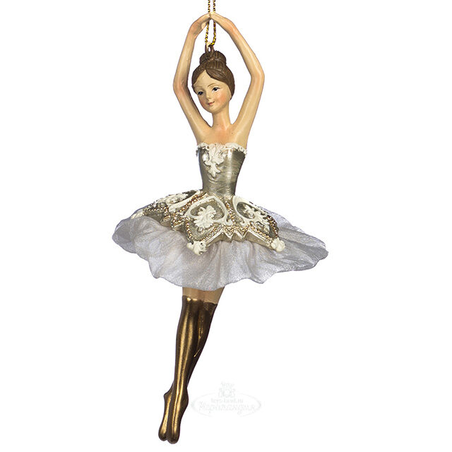 Елочная игрушка Балерина Дженнис - Athena Lucana 14 см, подвеска Goodwill