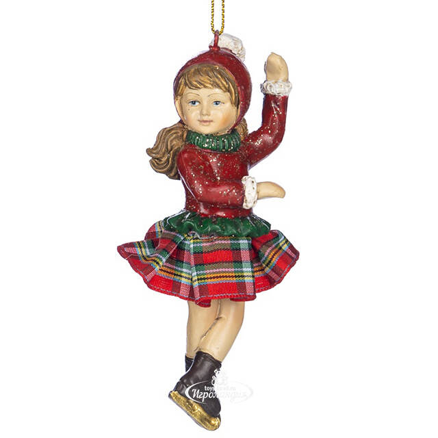 Елочная игрушка Figure Skating - Девочка Эмма 12 см Goodwill