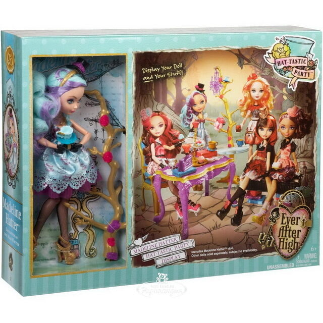 Игровой набор с куклой Меделин Хеттер Чайная вечеринка (Ever After High) Mattel